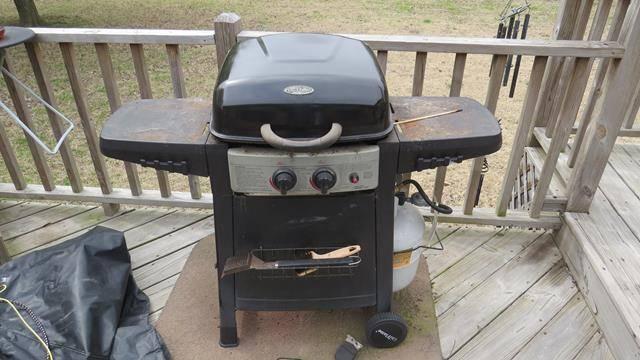 Propane Grill and Cover