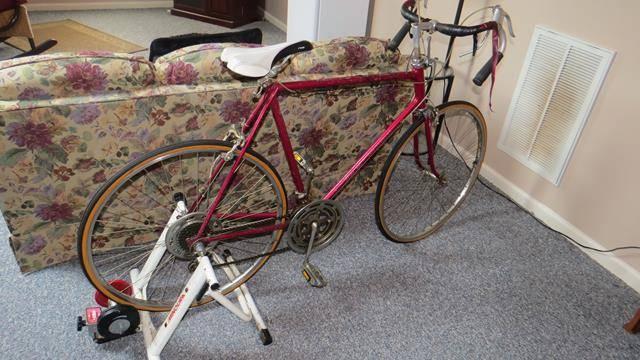Schwinn Bicycle and trainer