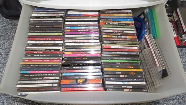 Large collection of CD's and audio books !! Great Stuff !