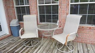 Outdoor table and 2 chairs