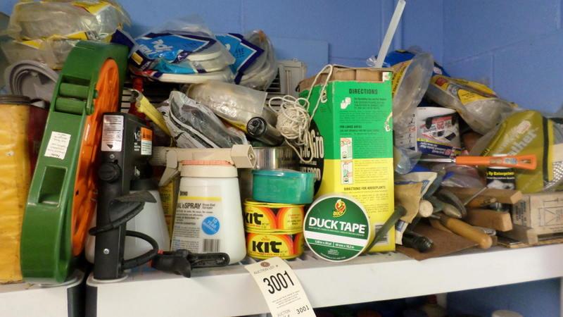 Contents of top shelf