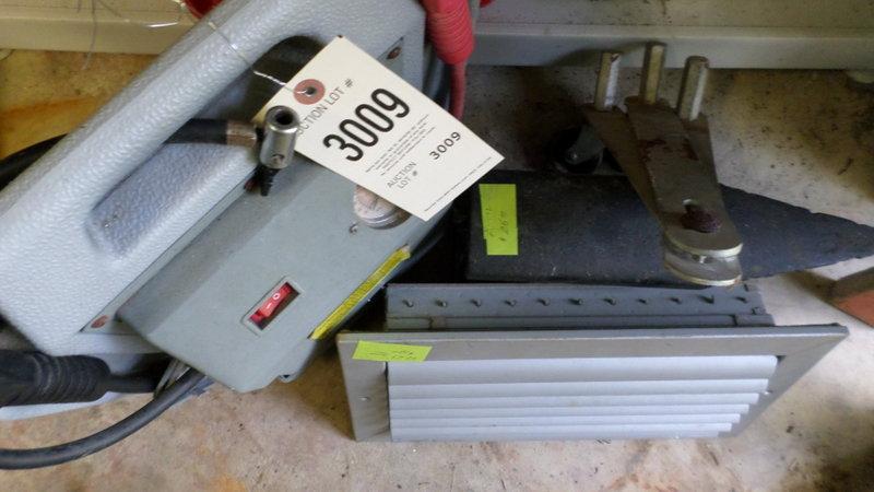 Battery Charger, Anvil, & vent