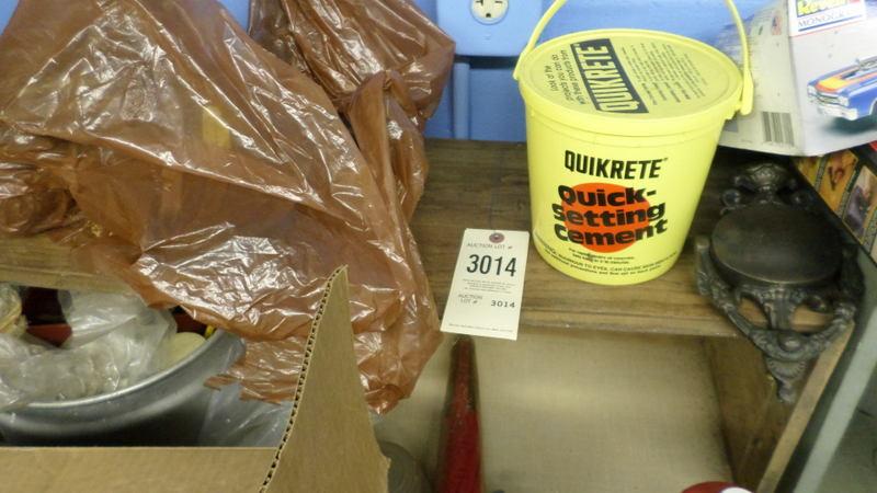 Work table & contents