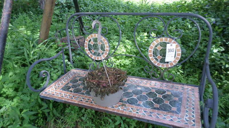 Bench & swingset stand