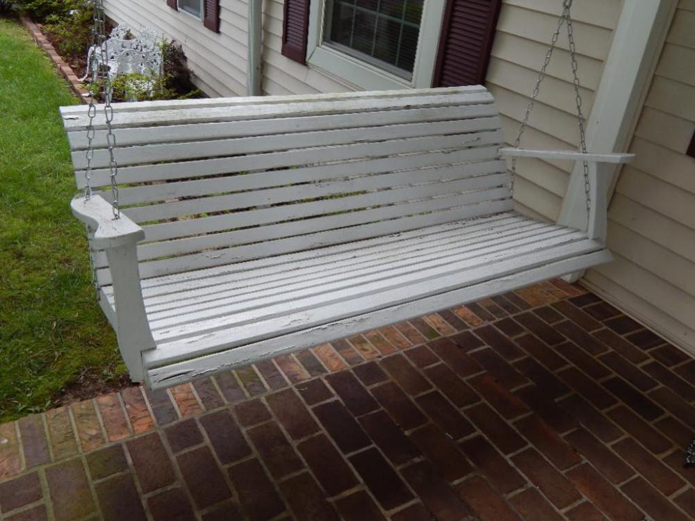 Wood Porch Swing