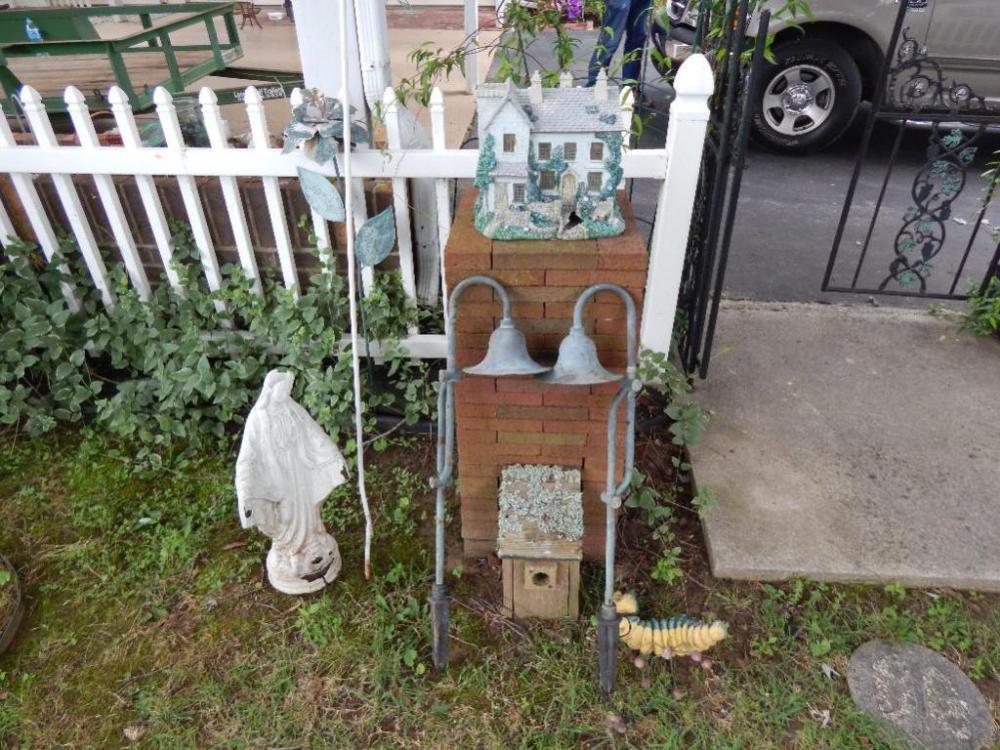 Shepherd Hook, (2) Yard Lights & Miscellaneous