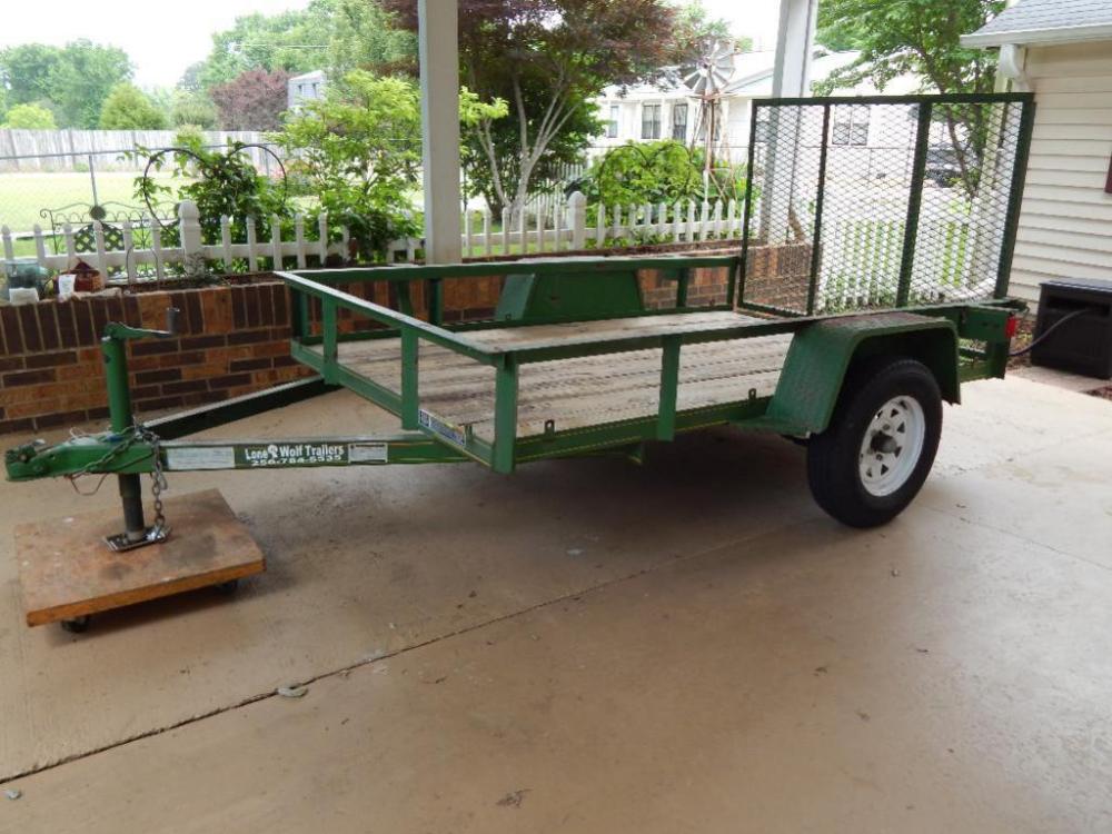 8' Lone Wolf Trailer, 2" ball