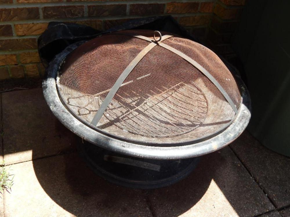 Fire Pit With Cover
