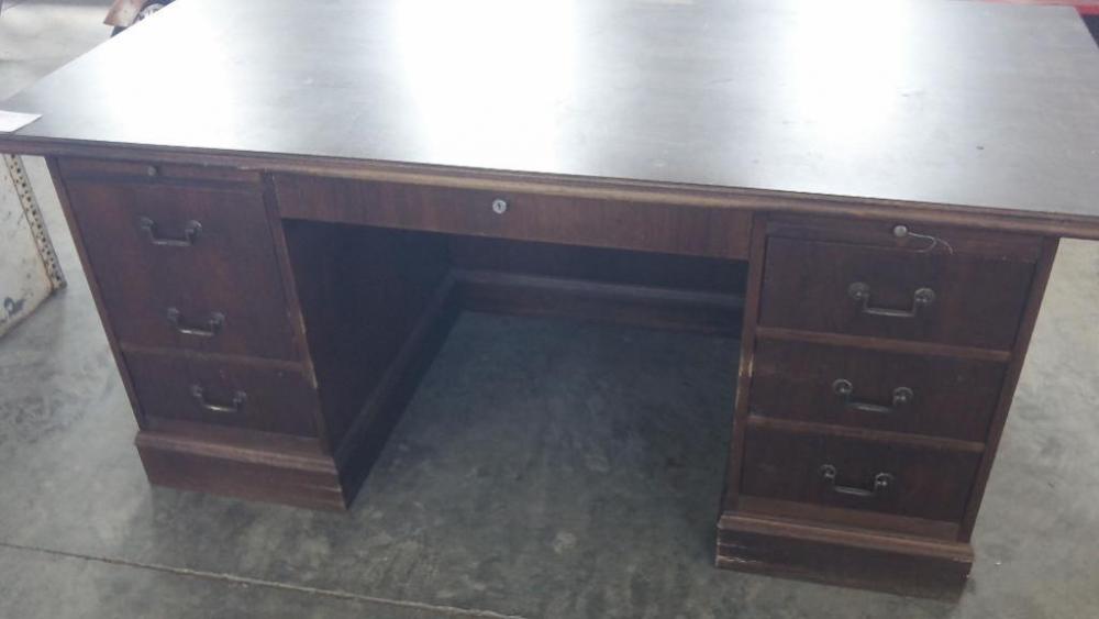 Inwood Wood Executive Desk