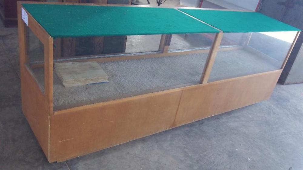 Wood & Glass Display Case