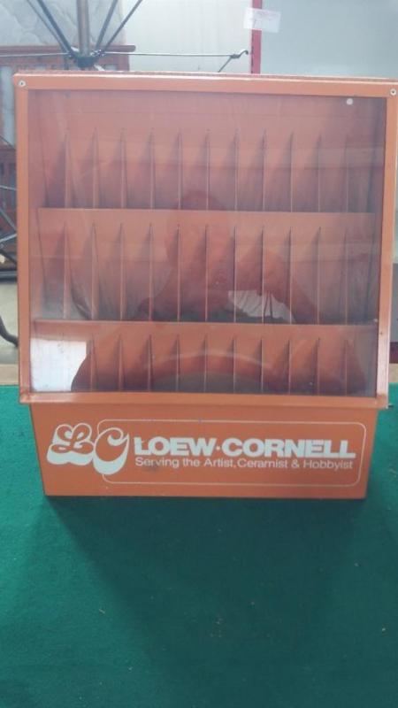 Lowe-Cornell Paint Brush Display