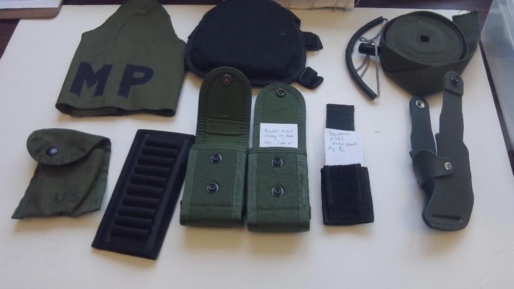Military accessories, ammo pouches & miscellaneous