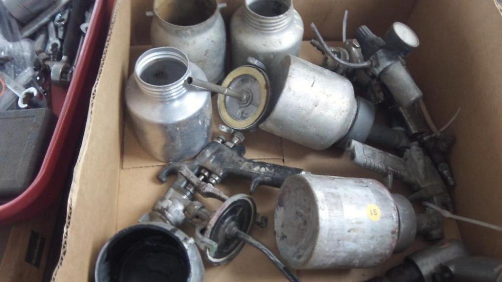 Paint sprayers & air chisel