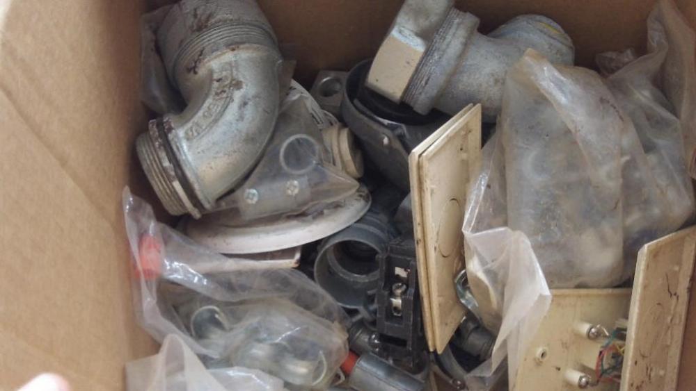 Miscellaneous electrical items & VHS tapes