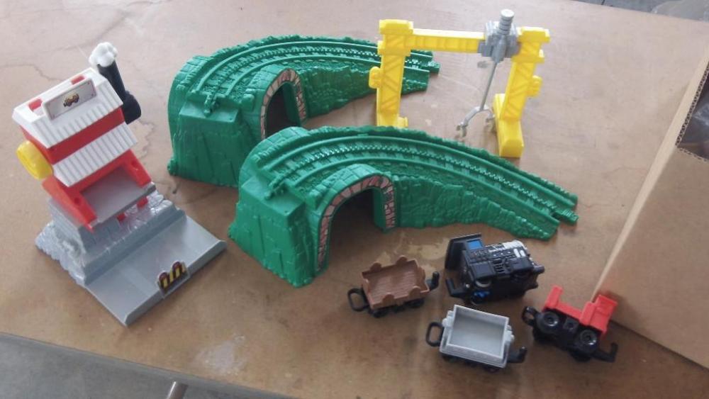 Geo-Trax train set