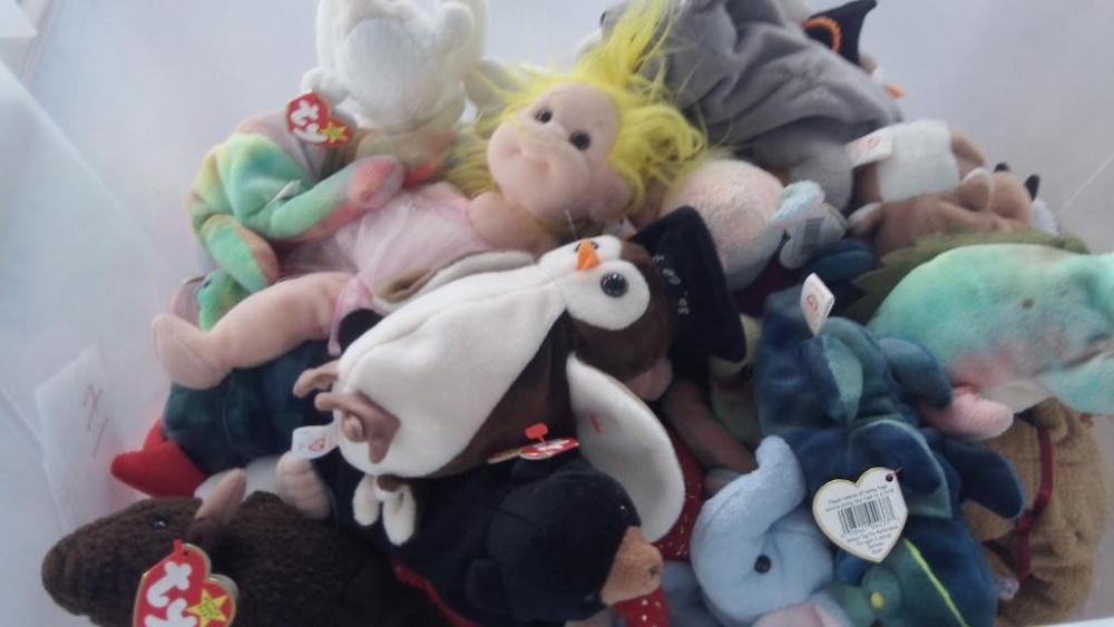 Tote with Ty Beanie Babies