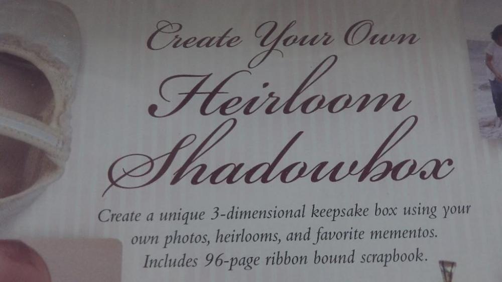 Heirloom shadowbox kit