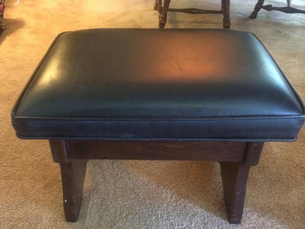 Footstool by Ethan Allen
