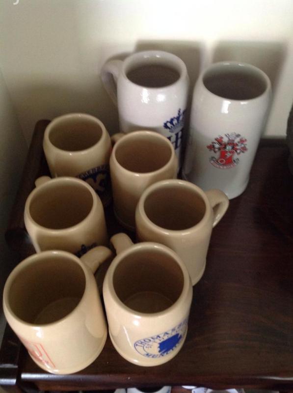 Mugs - some made in West Germany