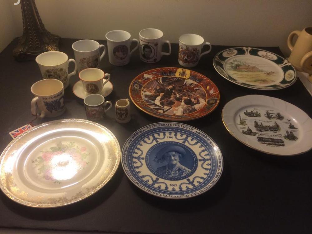 England royalty memorabilia