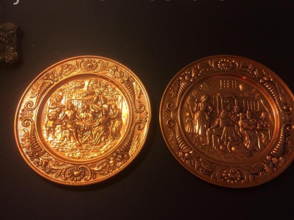 Copper hanging plates