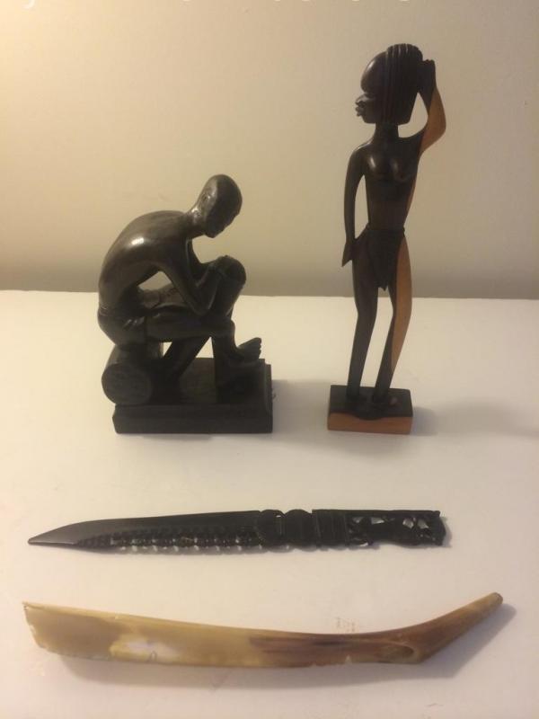 African figurines and memorabilia