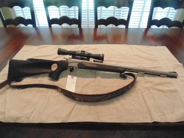 Thompson Arms 209 x50 Cal Encore Black Powder with Leupold Scope