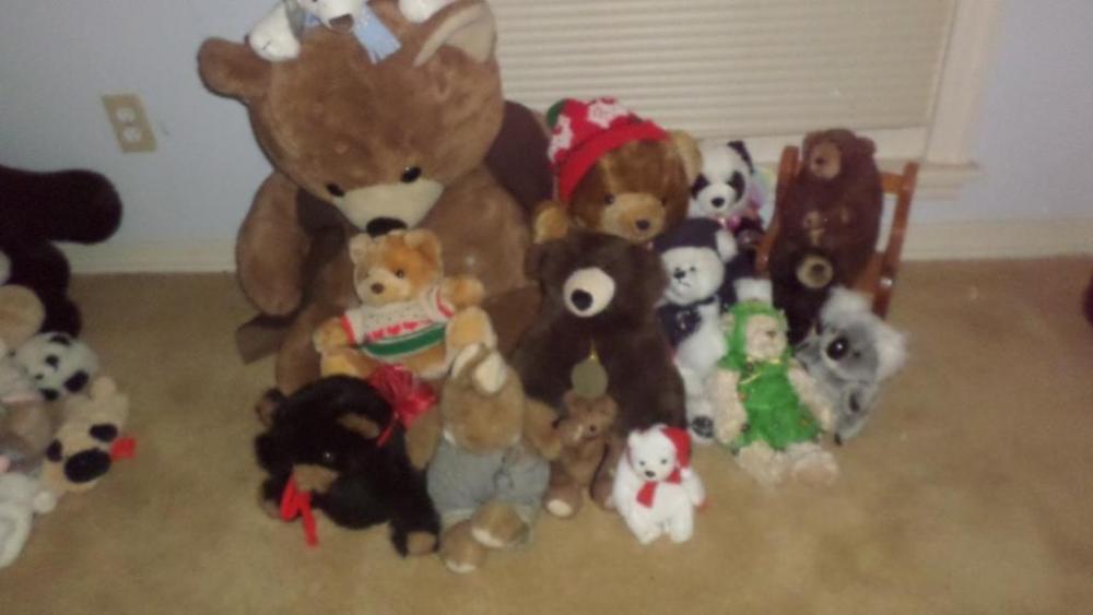 Miscellaneous Stuffed Teddy Bear Lot