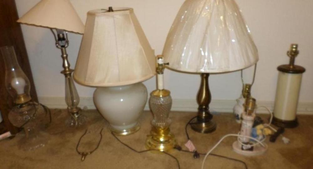 Lot of Lamps