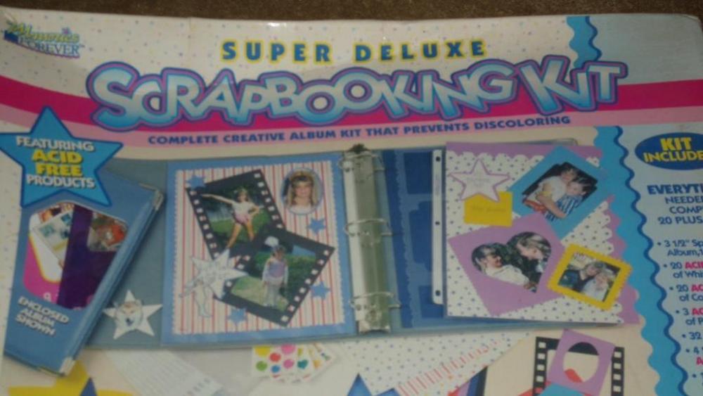 Miscellaneous Lot- Baskets, JVC VCR, Seashells, Frames, Needlepoint supplies, Cross Stitch supplies, Christmas gift bags, Coca Cola Framed Picture (STORAGE TOTE NOT INCLUDED)
