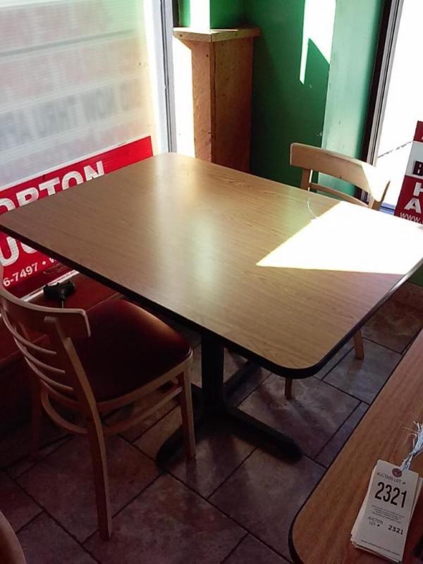 Table and Two Chairs