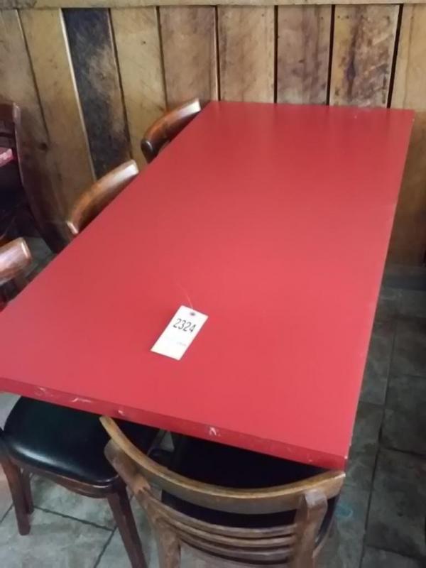 Table and Four Chairs