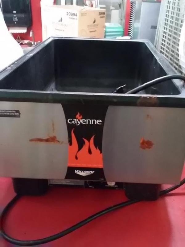 Black Plastic Spoons, Box Fan, Cayenne Steamer