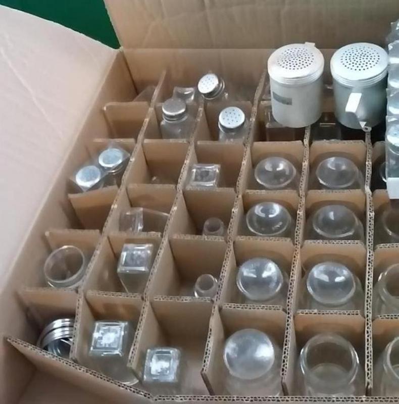 Various Glass Salt & Pepper Shakers (Some have lids, some do not)