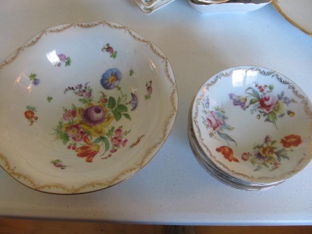 German berry bowls & veggie dish