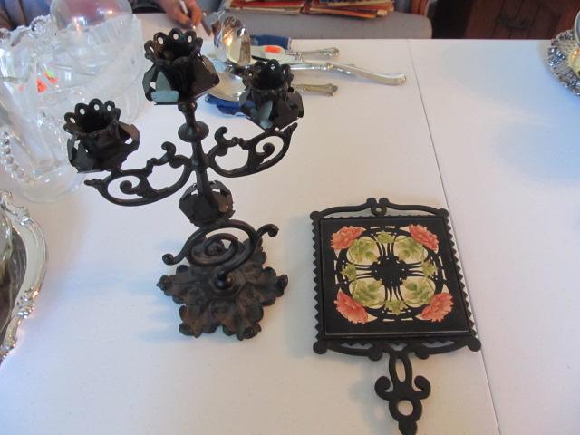 Trivet & candleholder