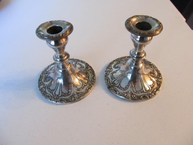 Ornate candle holders