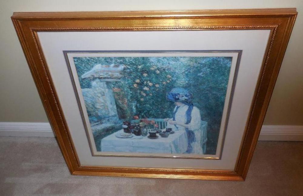 Picture, French Tea Garden