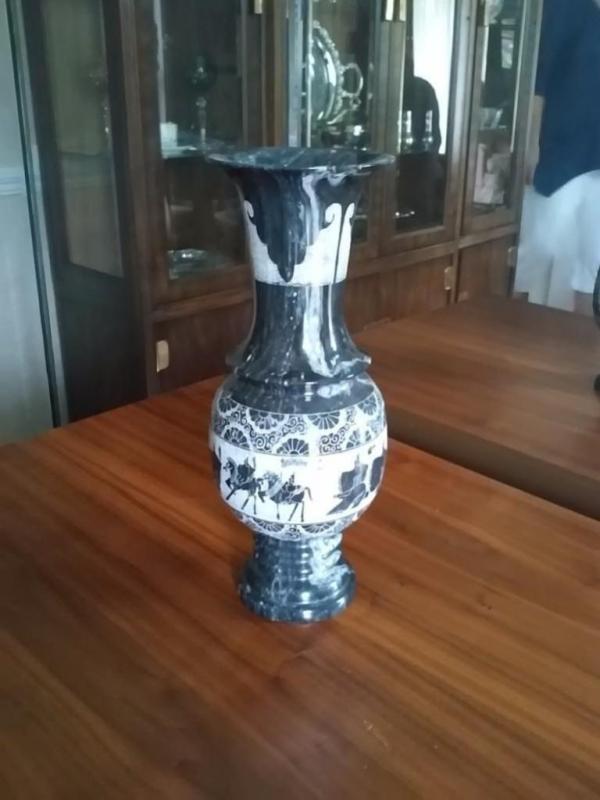 Solid Marble Vase from Japan