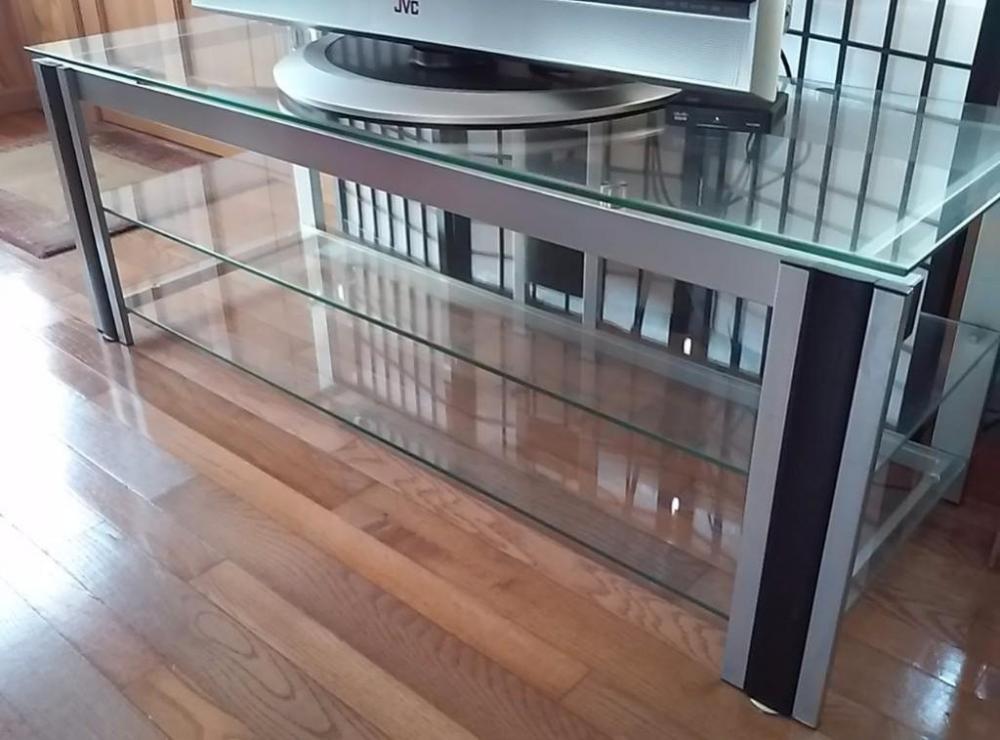 Glass Entertainment Center