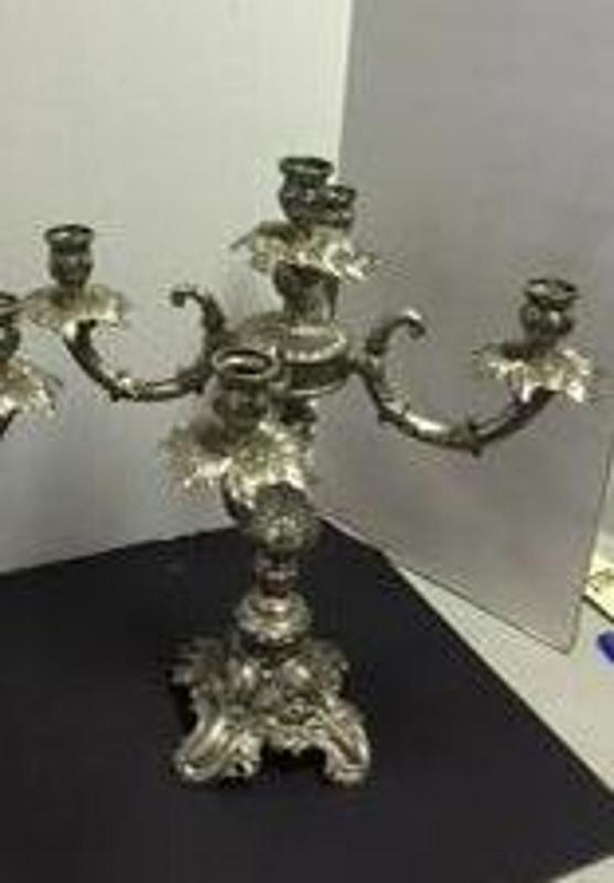 2 Candelabras 5 candle each