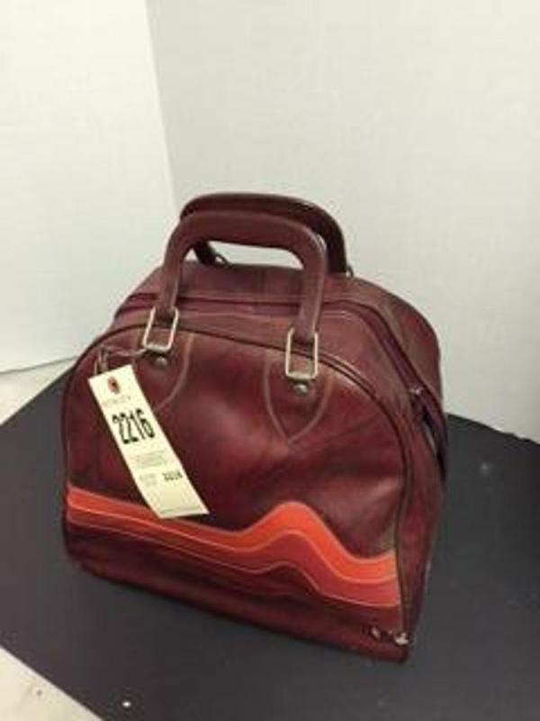 Brunswick Bowling Ball in Case & Shoes