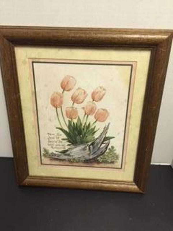 Flower Picture with Bible Verse