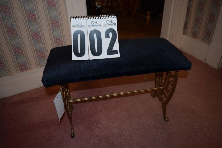 Vanity Bench, Metal Base
