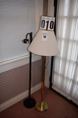 2 Floor lamps 54T and 57T