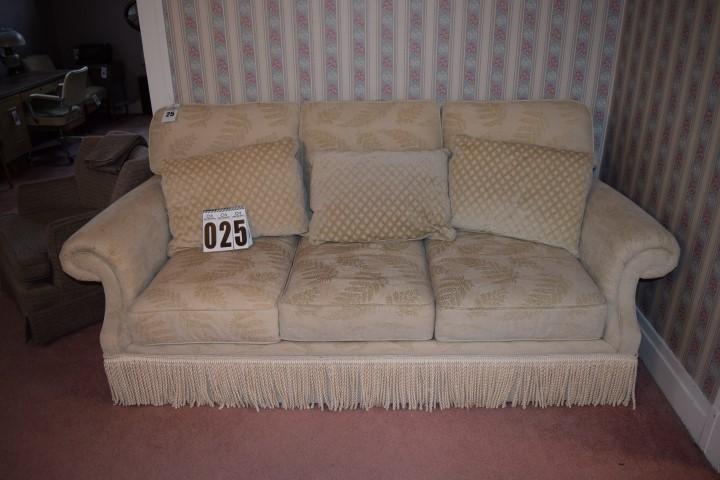 Couch by "Flex steel" bed is Urethane Foam, polyester foam pad
