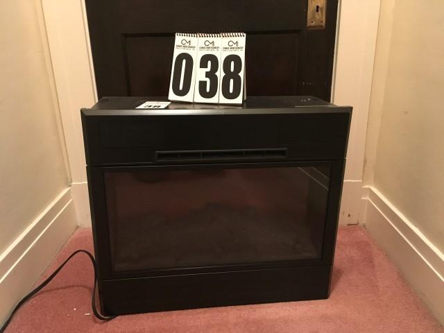 Fireplace, electric (no Remote) 120V model x5c, Amish Mantle, Made in USA