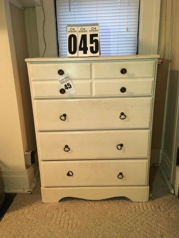 Painted chest of drawers