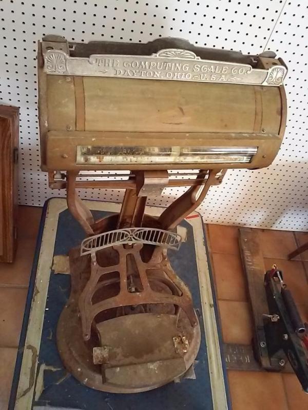 Vintage Scale; The Computing Scale Co; Dayton, OH; Style 144; Serial 510578