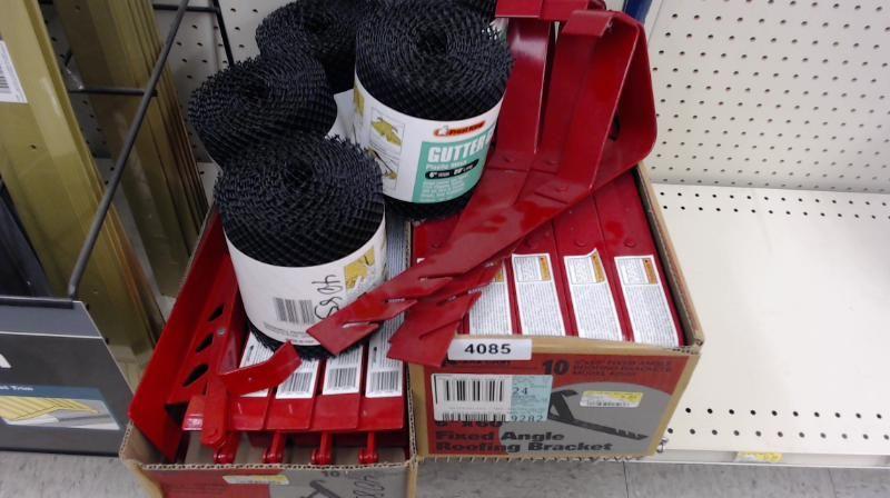 Gutter Guards and Roof Brackets